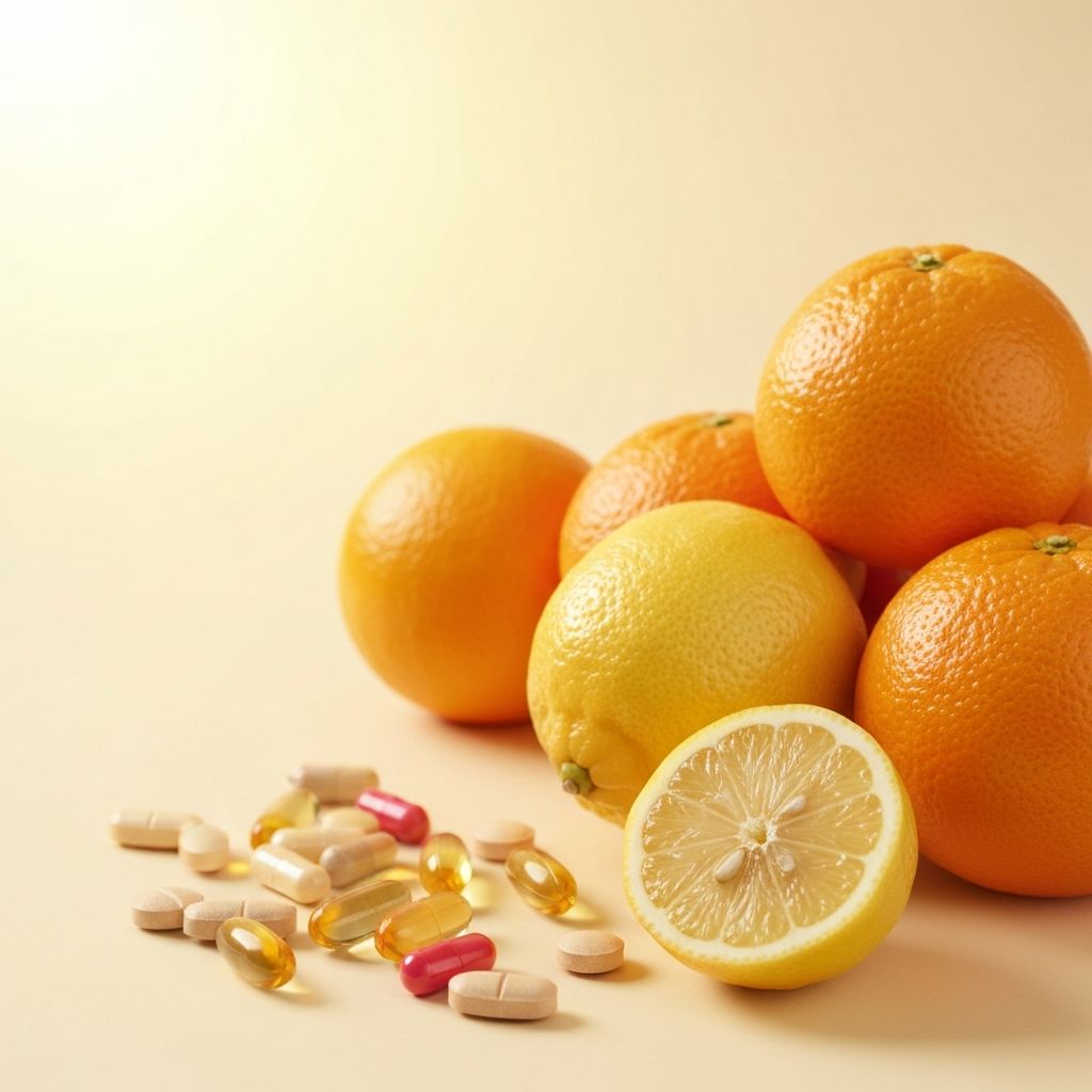 5 loại vitamin thiết yếu cho sức khỏe mùa đông